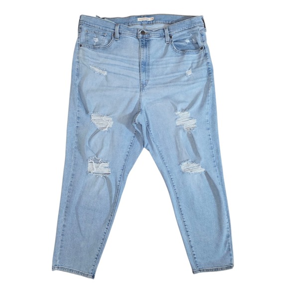 Levi's Denim - Levi's Light Blue High-waisted Mom Jean